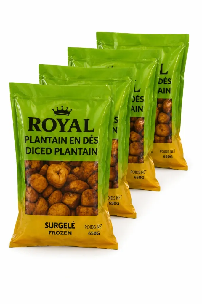 Pack de 4 - Royal Plantains 650G